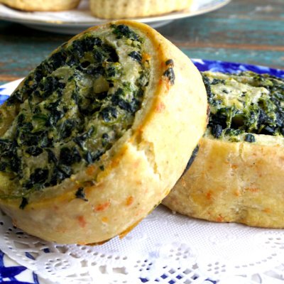 Spinach Feta Pinwheel